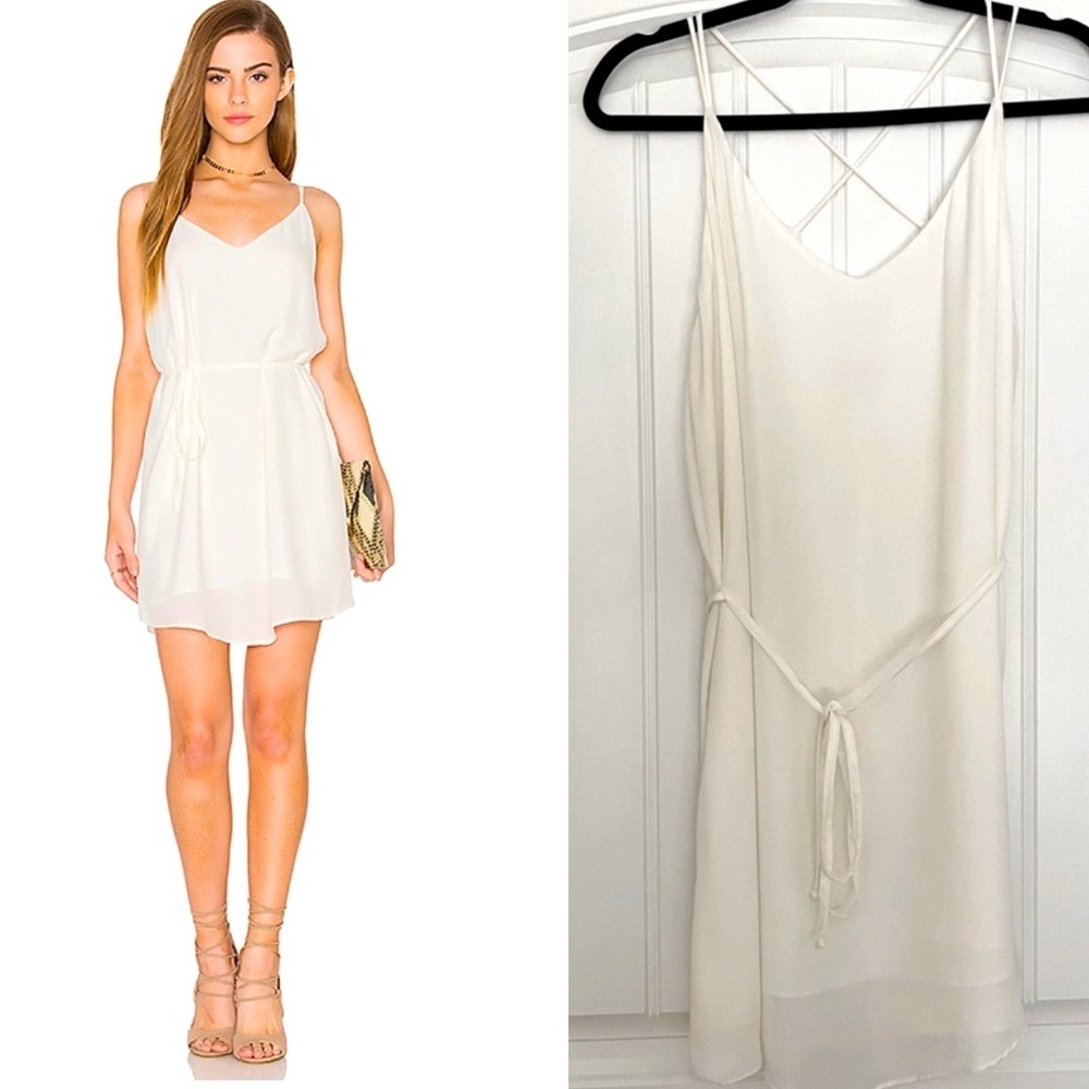 Eight Sixty Tie Waist Tank Dress size Large